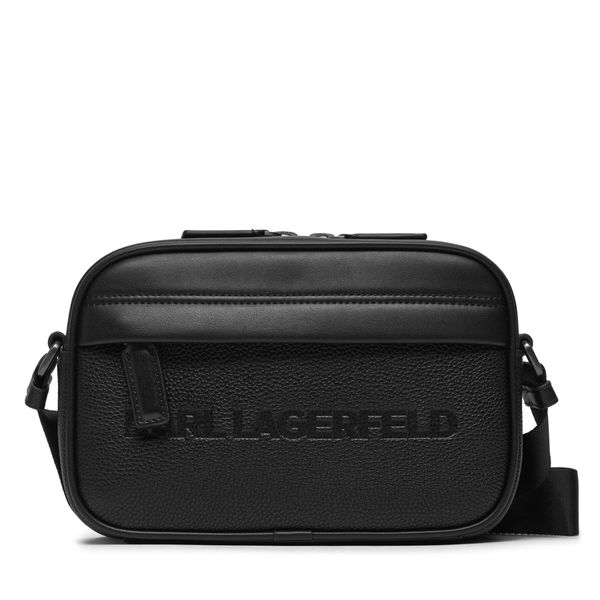 KARL LAGERFELD Crossover torbica KARL LAGERFELD 241M3059 Black