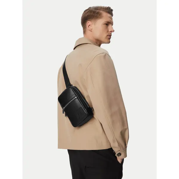 Karl Lagerfeld Crossover torbica KARL LAGERFELD B2M30187 Crna