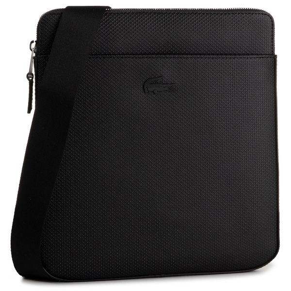 Lacoste Crossover torbica Lacoste Flat Crossover Bag NH2815CE Black 000