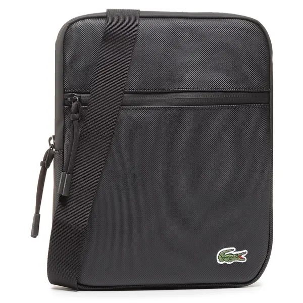Lacoste Crossover torbica Lacoste M Flat Crossover NH3308LV Crna