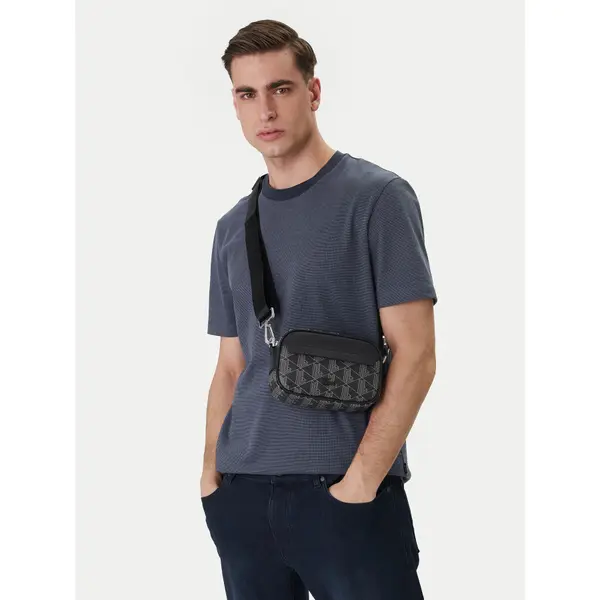 Lacoste Crossover torbica Lacoste S Reporter Bag NH3650LX Crna