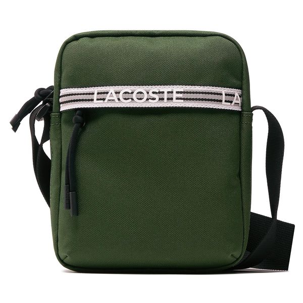 Lacoste Crossover torbica Lacoste Vertical Camera Bag NH4270NZ Noir/Blanc 132