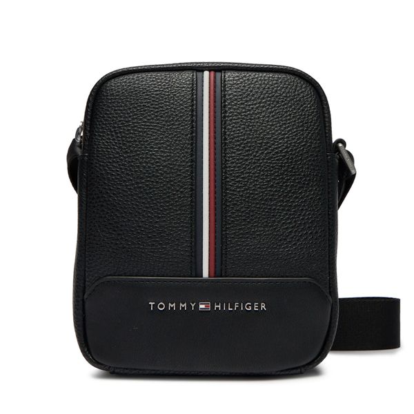 Tommy Hilfiger Crossover torbica Tommy Hilfiger Th Central Mini Reporter AM0AM11837 Black BDS