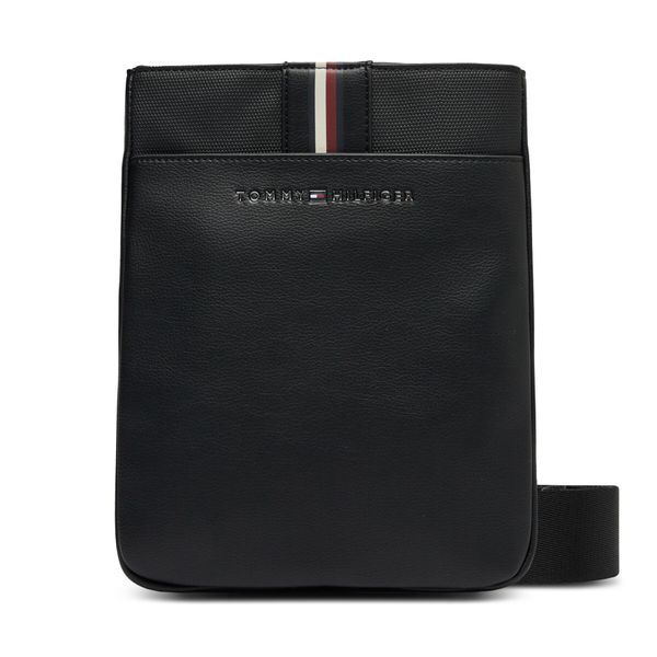 Tommy Hilfiger Crossover torbica Tommy Hilfiger Th Corporate Mini Crossover AM0AM11824 Black BDS