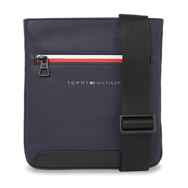 Tommy Hilfiger Crossover torbica Tommy Hilfiger Th Ess Corp Mini Crossover AM0AM12212 Space Blue DW6