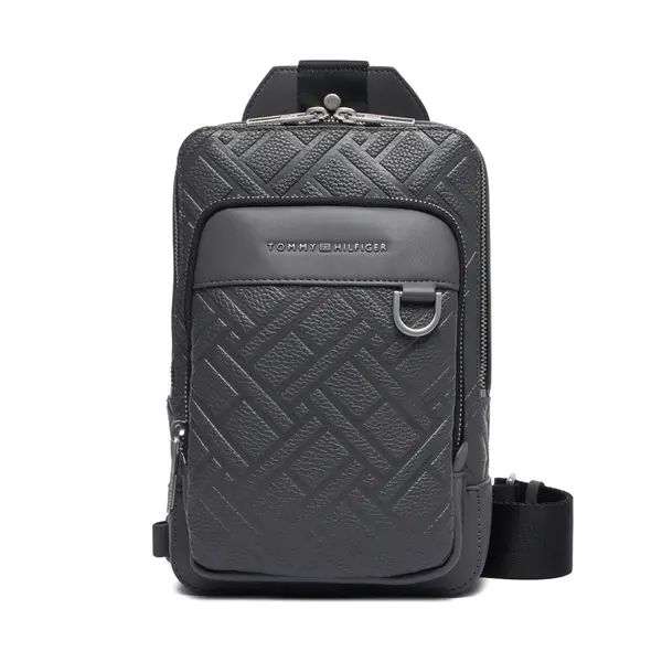 Tommy Hilfiger Crossover torbica Tommy Hilfiger Th Flag Slingpack AM0AM14430 Siva