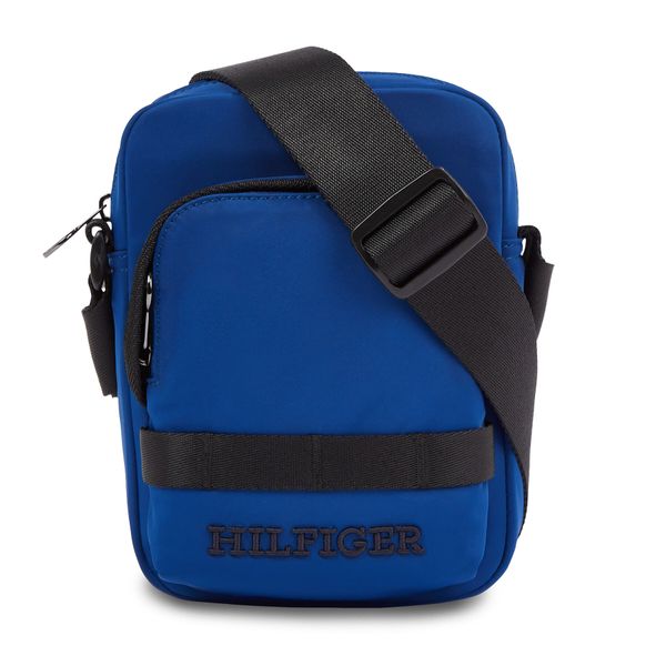 Tommy Hilfiger Crossover torbica Tommy Hilfiger Th Monotype Mini Reporter AM0AM12204 Anchor Blue C5J