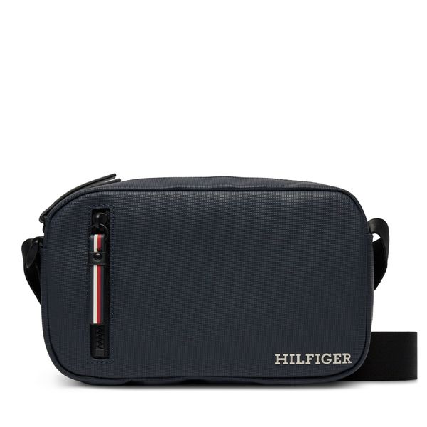 Tommy Hilfiger Crossover torbica Tommy Hilfiger Th Pique Ew Reporter AM0AM11780 Space Blue DW6