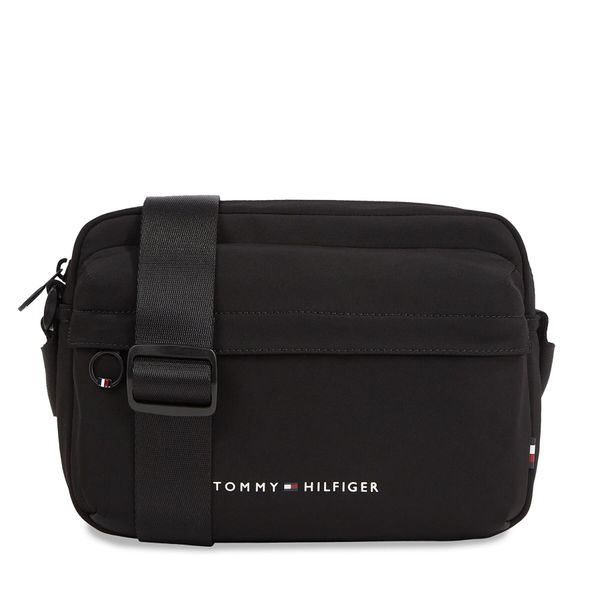 Tommy Hilfiger Crossover torbica Tommy Hilfiger Th Skyline Ew Reporter AM0AM12201 Black BDS