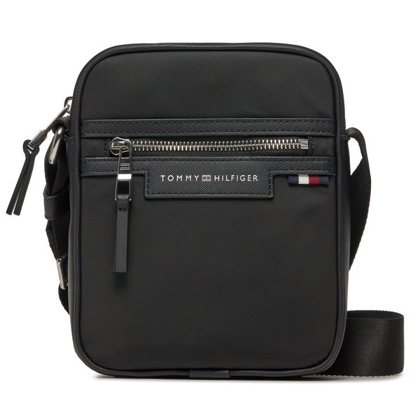Tommy Hilfiger Crossover torbica Tommy Hilfiger Th Urban Repreve Mini Reporter AM0AM11830 Black BDS