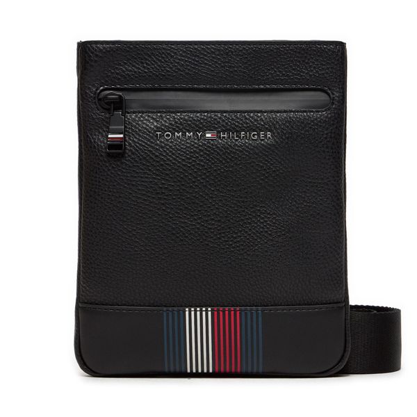 Tommy Hilfiger Crossover torbica Tommy Hilfiger Transit Mini Crossover AM0AM12483 Crna