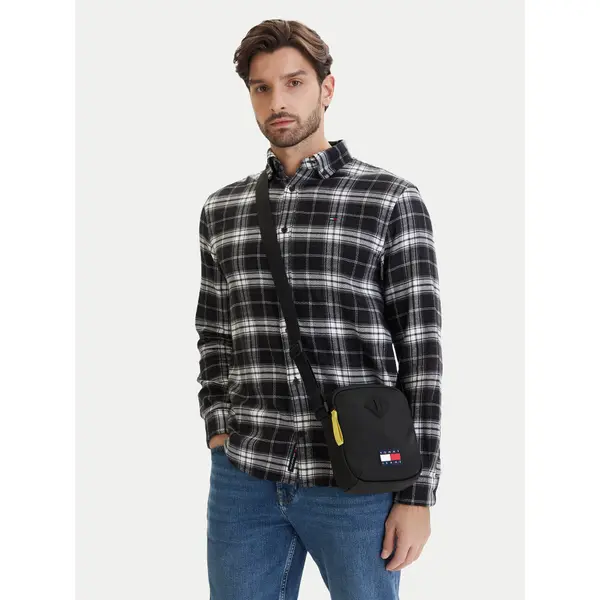 Tommy Jeans Crossover torbica Tommy Jeans Tjm Daily Elevated Reporter AM0AM14214 Crna