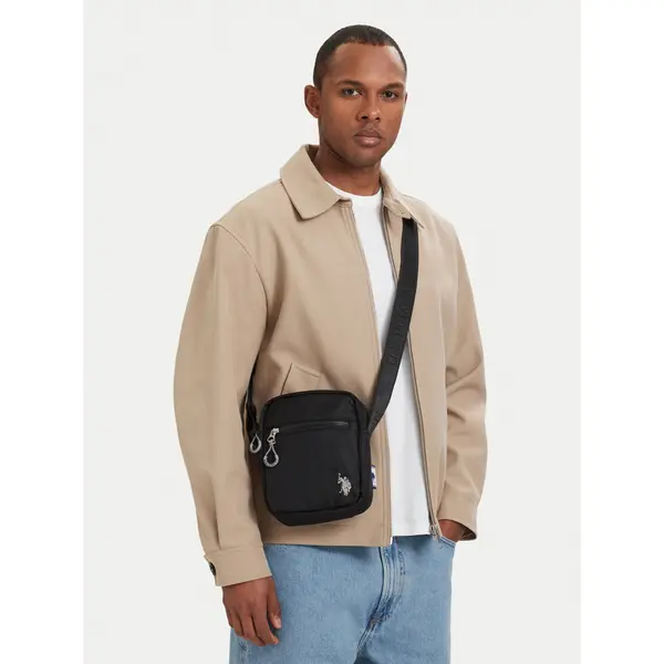 U.S. Polo Assn. Crossover torbica U.S. Polo Assn. BIUXT5676MIA Crna