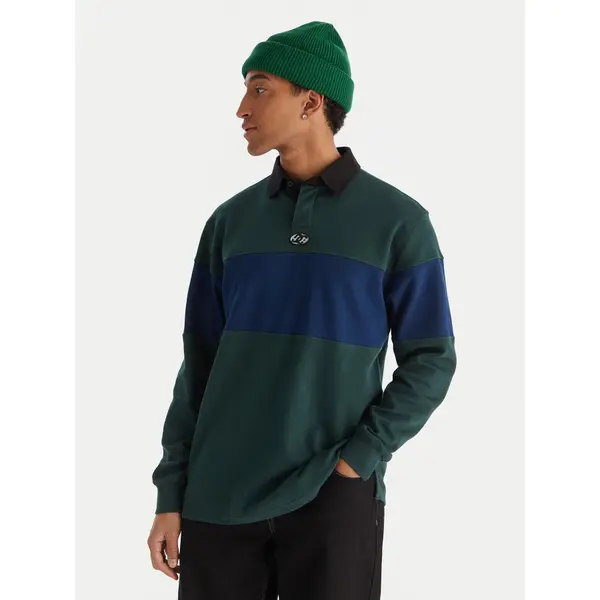 DC Shoes DC Shoes Polo Second Half EDYKT03536 Zelena Regular Fit