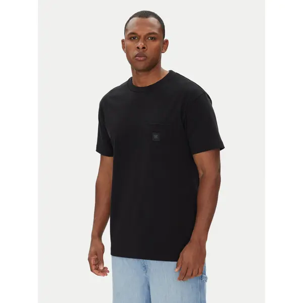 DC Shoes DC Shoes T-shirt ADYKT03246 Crna Regular Fit