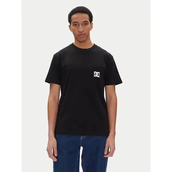 DC Shoes DC Shoes T-shirt ADYZT05377 Crna Heritage Fit