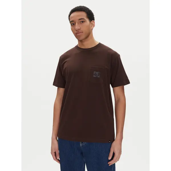 DC Shoes DC Shoes T-shirt ADYZT05377 Smeđa Heritage Fit