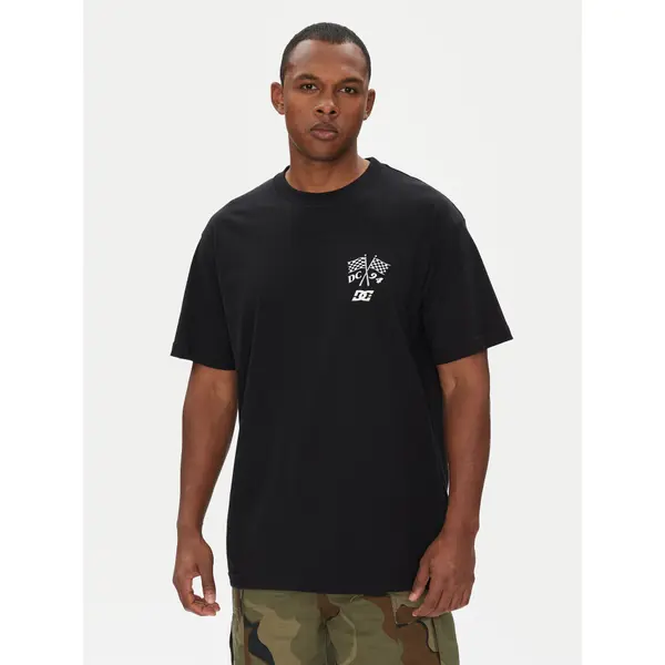 DC Shoes DC Shoes T-shirt ADYZT05467 Crna Regular Fit