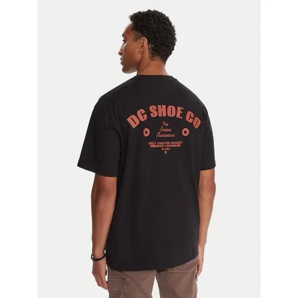DC Shoes DC Shoes T-shirt Pro Service EDYZT04370 Crna Heritage Fit