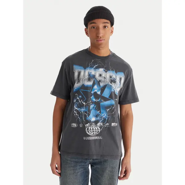 DC Shoes DC Shoes T-shirt Skull Shock EDYZT0435 Crna Regular Fit