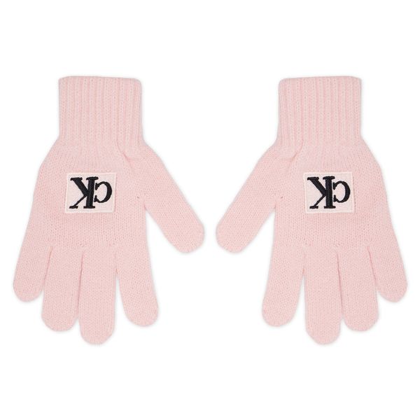Calvin Klein Jeans Dječje rukavice Calvin Klein Jeans Monogram IU0IU00363 Pink Blush PNK