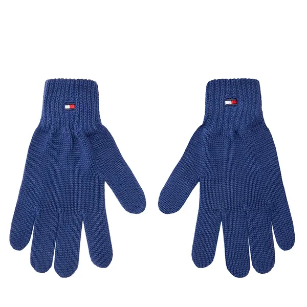 Tommy Hilfiger Dječje rukavice Tommy Hilfiger Small Flag AU0AU01657 Plava