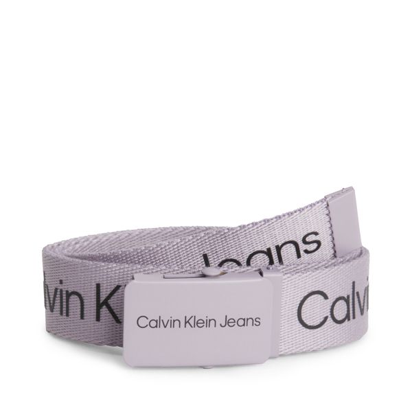 Calvin Klein Jeans Dječji remen Calvin Klein Jeans Canvas Logo Belt IU0IU00125 PCI