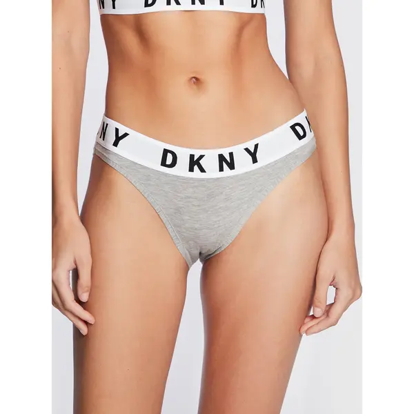 DKNY DKNY Klašične gaćice DK4513 Siva