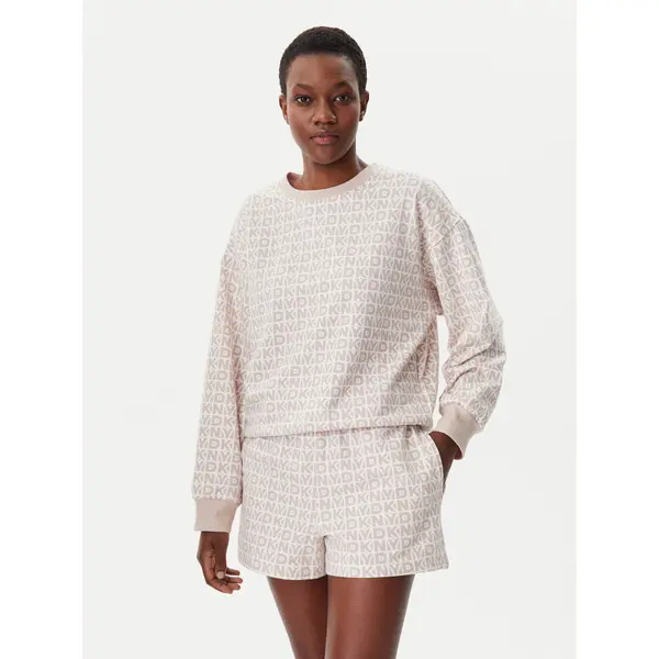 DKNY DKNY Pidžama YI50040 Bež Regular Fit