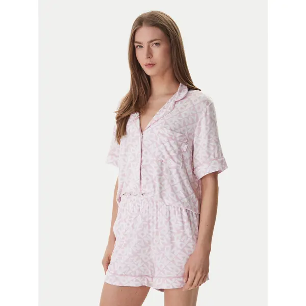 DKNY DKNY Pidžama YI50058 Ružičasta Regular Fit