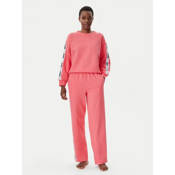DKNY DKNY Pidžama YI80040 Ružičasta Relaxed Fit