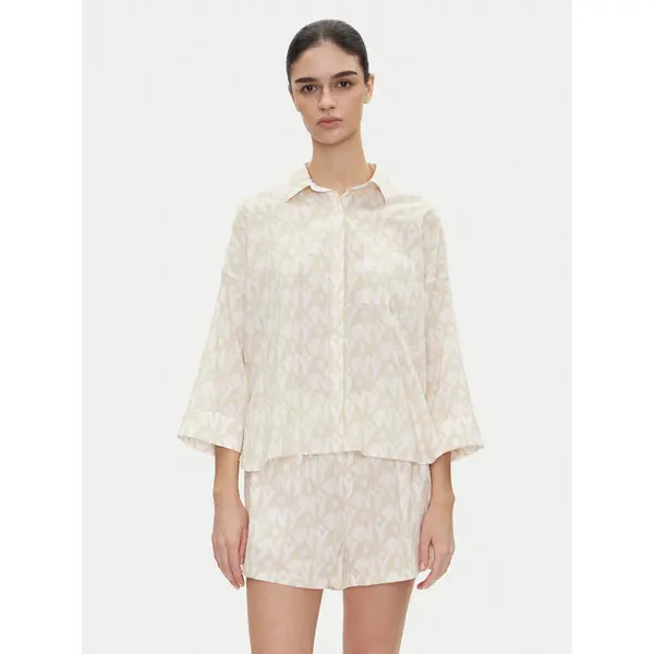 DKNY DKNY Pidžama YI80048 Bež Regular Fit