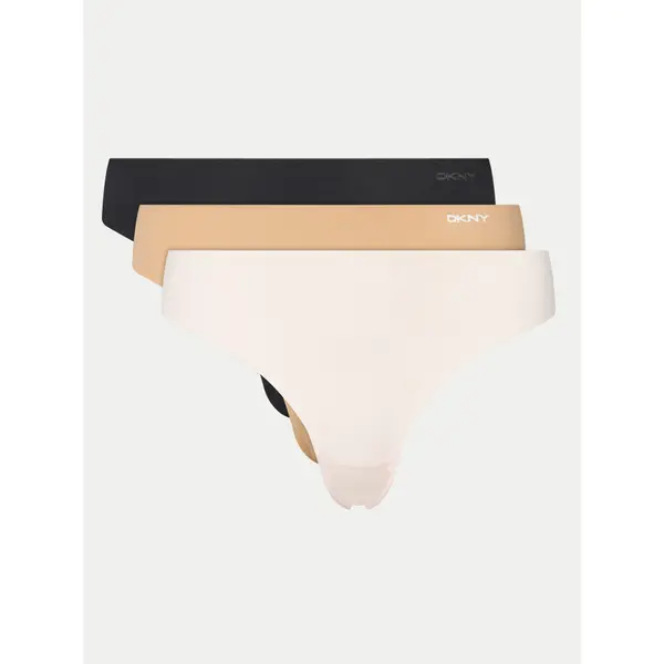 DKNY DKNY Set tanga gaćica﻿ DK5026BP3 Bijela