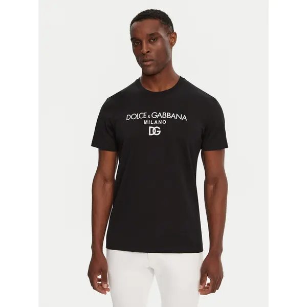 Dolce&Gabbana Dolce&Gabbana T-shirt G8PD7Z G7B9X Crna Regular Fit