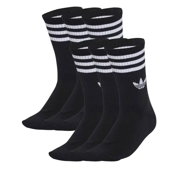 Adidas Duge čarape adidas 3-Stripes JV7411 Crna