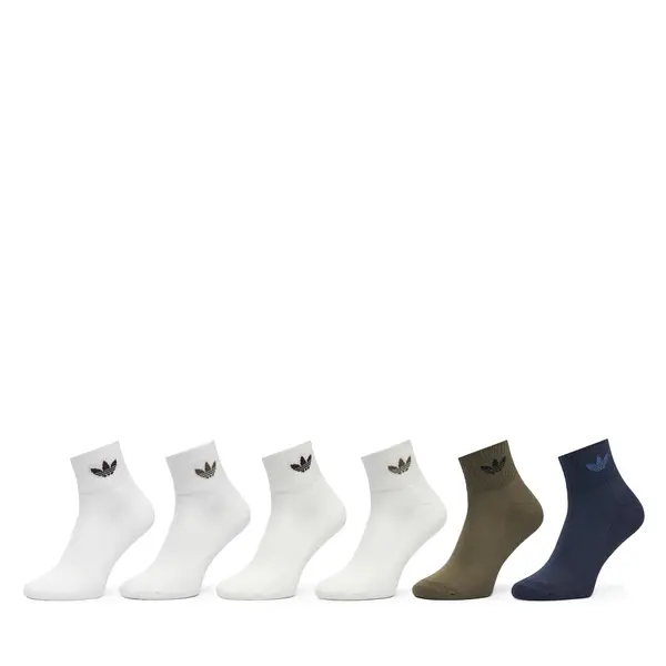 Adidas Duge čarape adidas Mid Ankle Socks 6 Pairs KQ9070 Šarena
