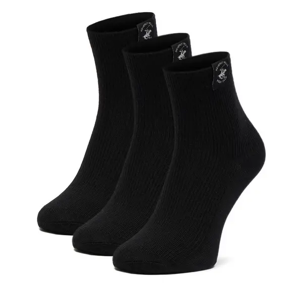 Beverly Hills Polo Club Duge čarape Beverly Hills Polo Club CEO_LA_BHPC_20257_Z_AW25 (3-PACK) Crna