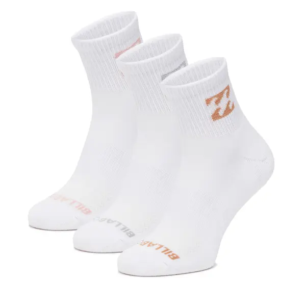 Billabong Duge čarape Billabong AS_BILLABONG_03Z_SS25 (3-PACK) Bijela