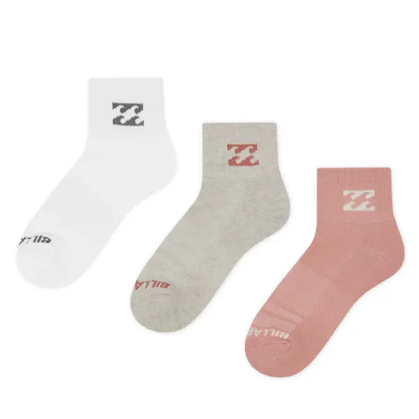 Billabong Duge čarape Billabong AS_BILLABONG_03Z_SS25 (3-PACK) Šarena