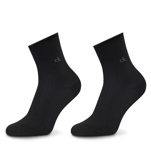 Calvin Klein Duge čarape Calvin Klein 701229681 Crna