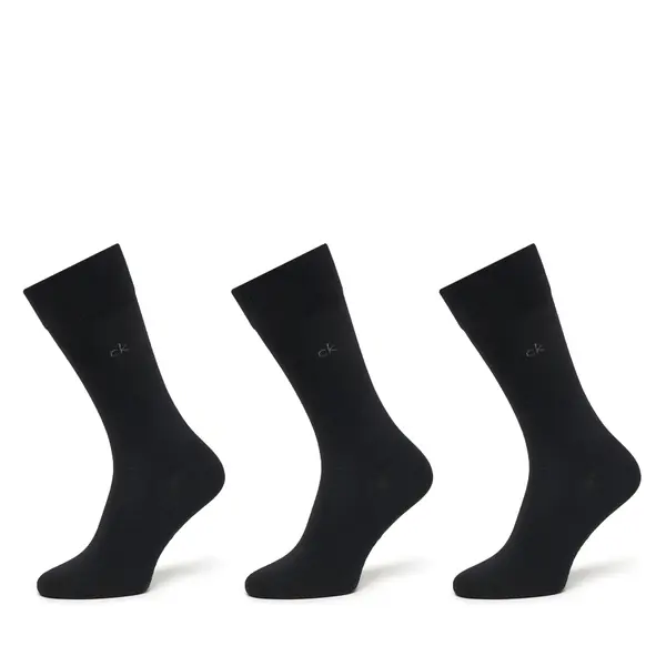 Calvin Klein Duge čarape Calvin Klein 701234208 Crna