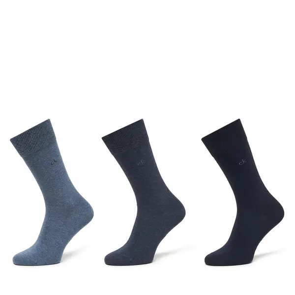Calvin Klein Duge čarape Calvin Klein 701234208 Tamnoplava