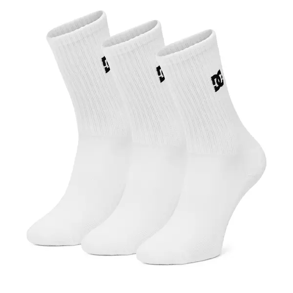 DC Shoes Duge čarape DC Shoes AS_DC_01W_SS25 (3-PACK) Bijela