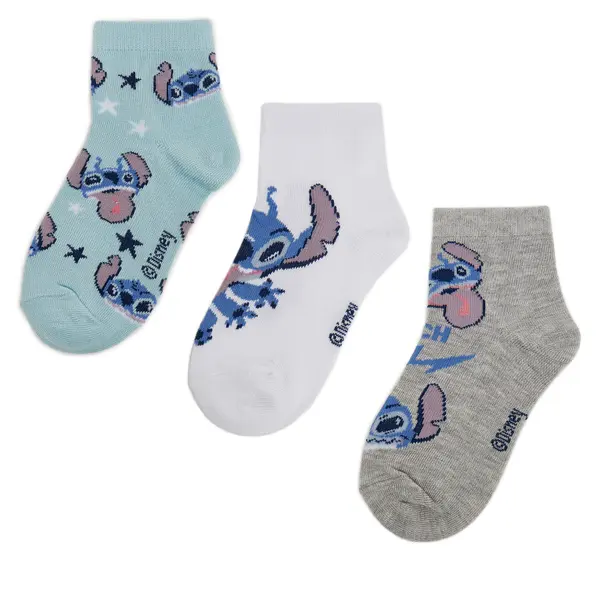 Disney Classics Duge čarape Disney Classics ACCCS-SS25-349DCLS(3-PACK) Bijela