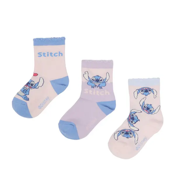 Disney Classics Duge čarape Disney Classics CEO-ACCCS-AW26-205DCLS(3-PACK) Ružičasta