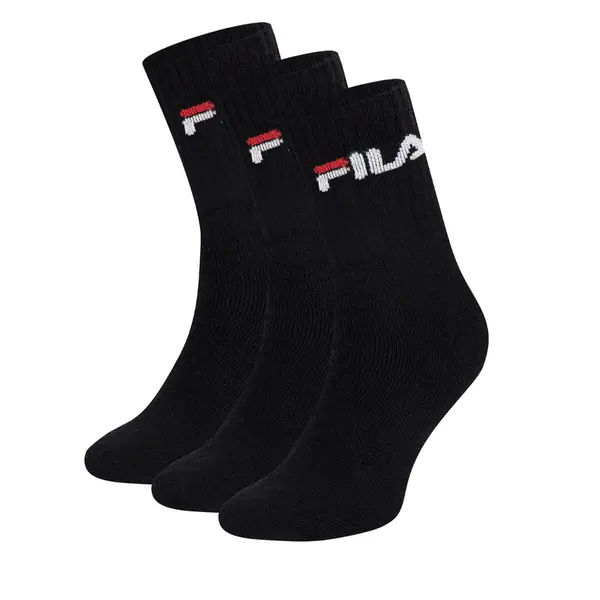 Fila Duge čarape Fila F9505-AW24 (3-pack) Crna