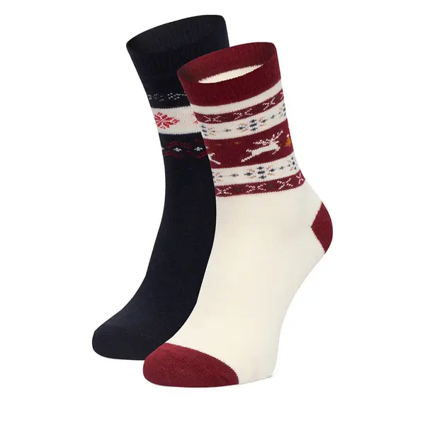 gino rossi Duge čarape GINO ROSSI CEO_BR_GR_005_W_AW25 (2 PACK) Šarena