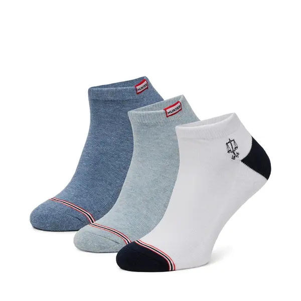 Hunter Duge čarape Hunter AS_HUNTER_01S_SS25 (3-PACK) Plava