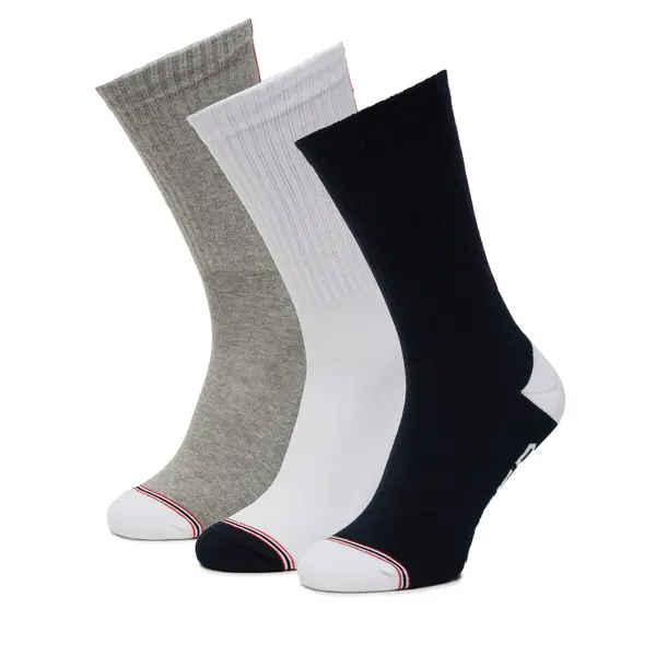 Hunter Duge čarape Hunter AS_HUNTER_01W_SS25 (3-PACK) Šarena