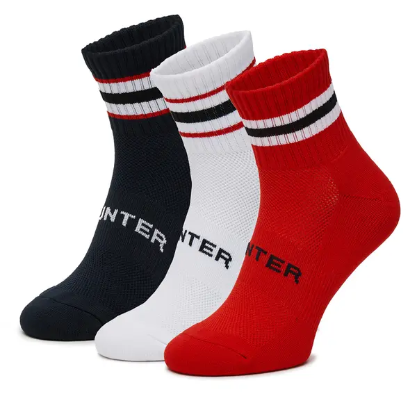 Hunter Duge čarape Hunter AS_HUNTER_02Z_SS25 (3-PACK) Šarena